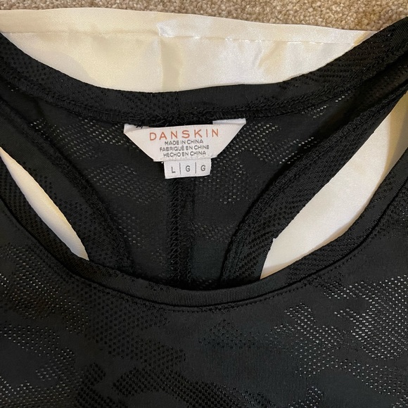 Danskin racer back camo sheer tank top - Picture 8 of 9
